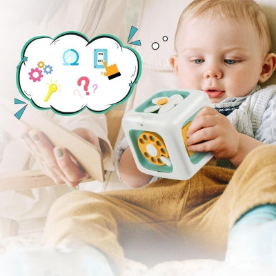 Cube d'activité - Éveil Cognitif et Apprentissage Actif dès 12 Mois  royaumedebebeetmaman.com.com