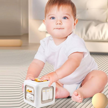 Cube d'activité - Éveil Cognitif et Apprentissage Actif dès 12 Mois  royaumedebebeetmaman.com.com