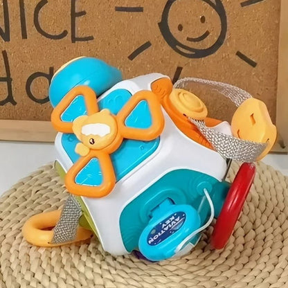 Cube D'activité Montessori Bébé - 10-en-1 Éveil Motricité  royaumedebebeetmaman.com.com
