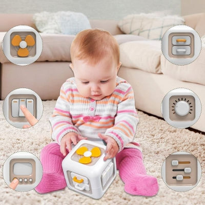 Cube d'activité - Éveil Cognitif et Apprentissage Actif dès 12 Mois  royaumedebebeetmaman.com.com