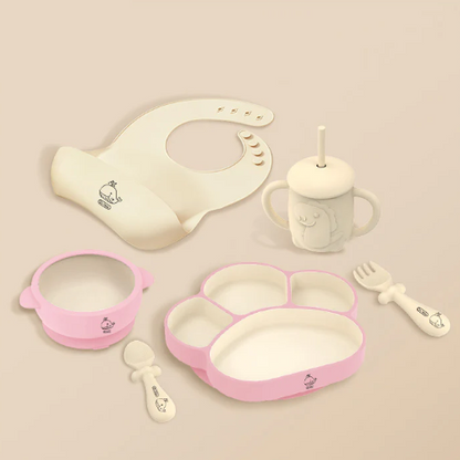 Assiette Bebe | Ensemble de vaisselle en silicone pour bébé  royaumedebebeetmaman.com.com