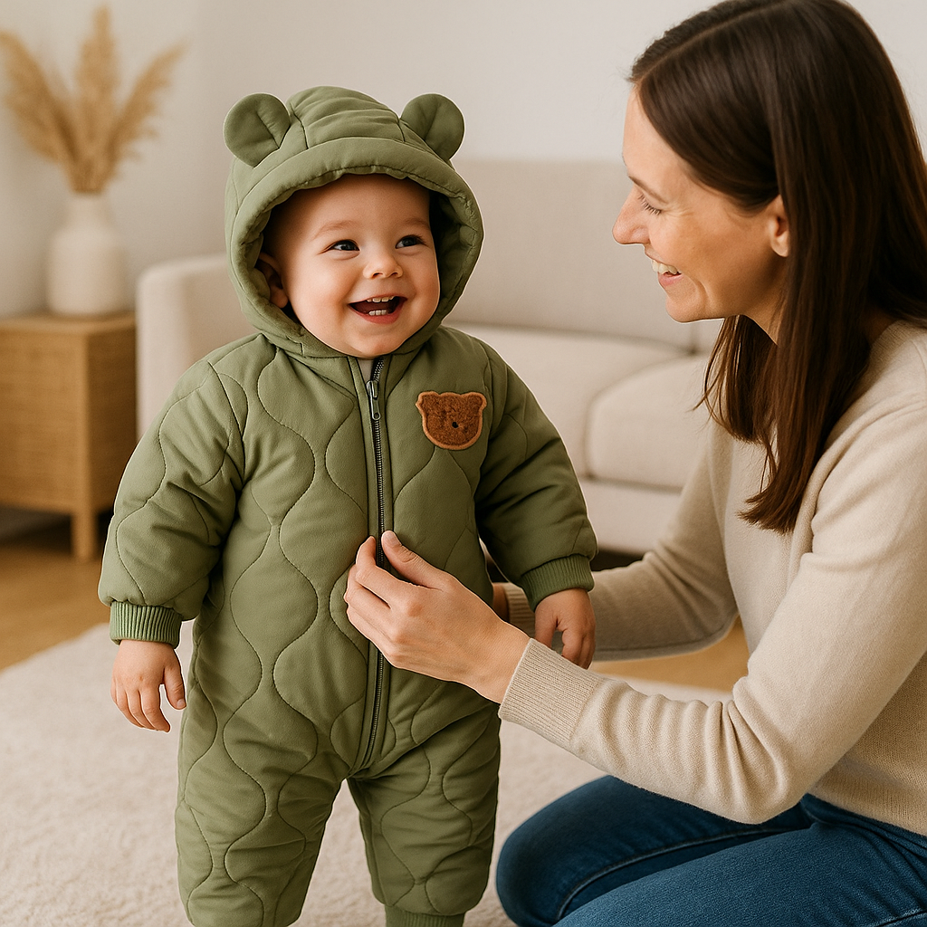 Barboteuse Bébé - Chaleur Assurée  royaumedebebeetmaman.com.com