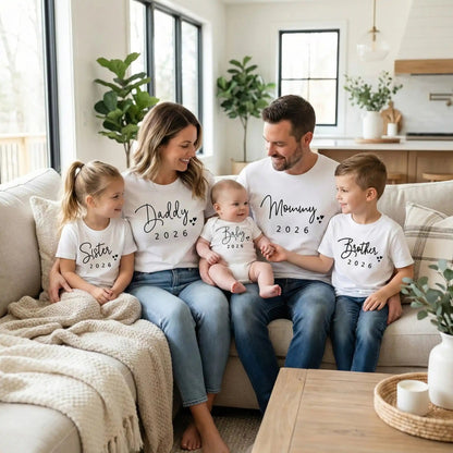 Tshirt personnalisé - Famille Unie  royaumedebebeetmaman.com.com