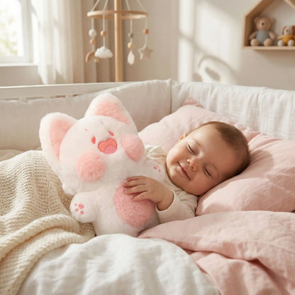 Peluche chat - Plat Rigolo Et Doux