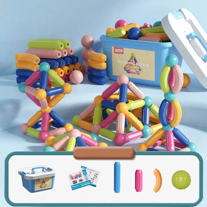 Jeu de construction magnétique- MagnéPlay™  royaumedebebeetmaman.com.com