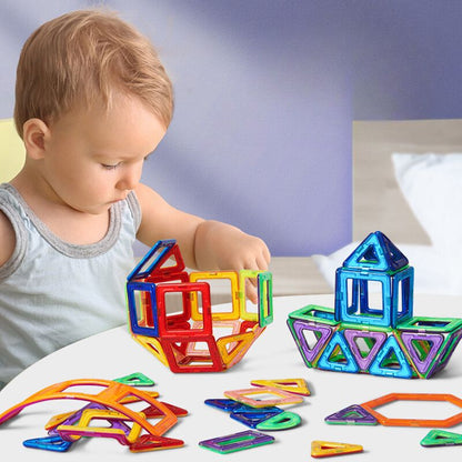 Jeu de construction magnétique -MagniBloc™  royaumedebebeetmaman.com.com