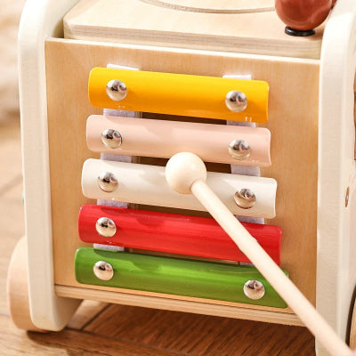 Cube d'activité bébé - Éveil Naturel  royaumedebebeetmaman.com.com