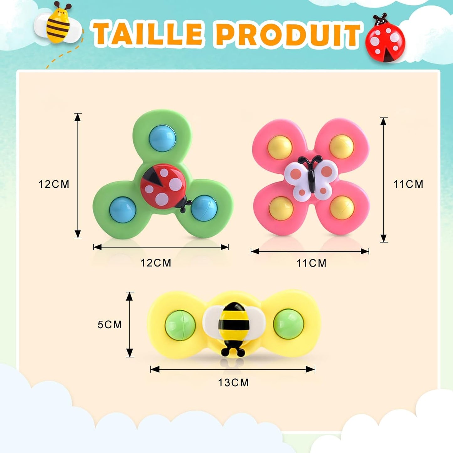 Jouet De Bain Bébé | Spinner-Bébé™