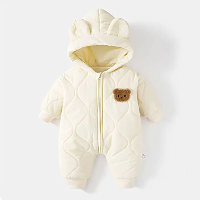 Barboteuse Bébé - Chaleur Assurée  royaumedebebeetmaman.com.com Beige / 9-12M