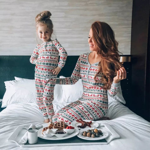 Pyjama Noël Famille Assorti - Collection Cocooning 2025 🎄  royaumedebebeetmaman.com.com