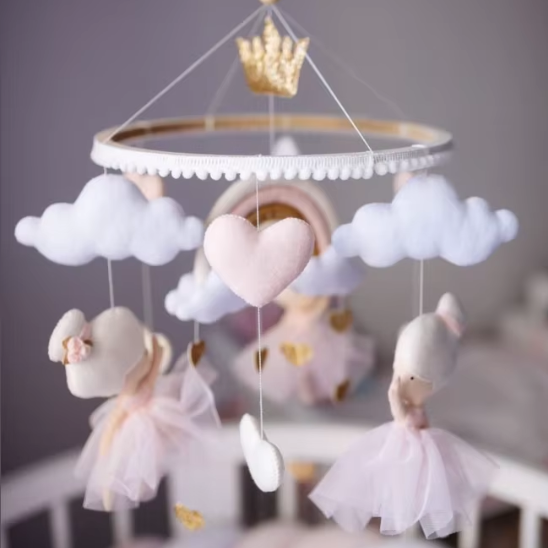 Mobile bébé -Thème Princesse  royaumedebebeetmaman.com.com