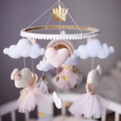 Mobile bébé -Thème Princesse  royaumedebebeetmaman.com.com