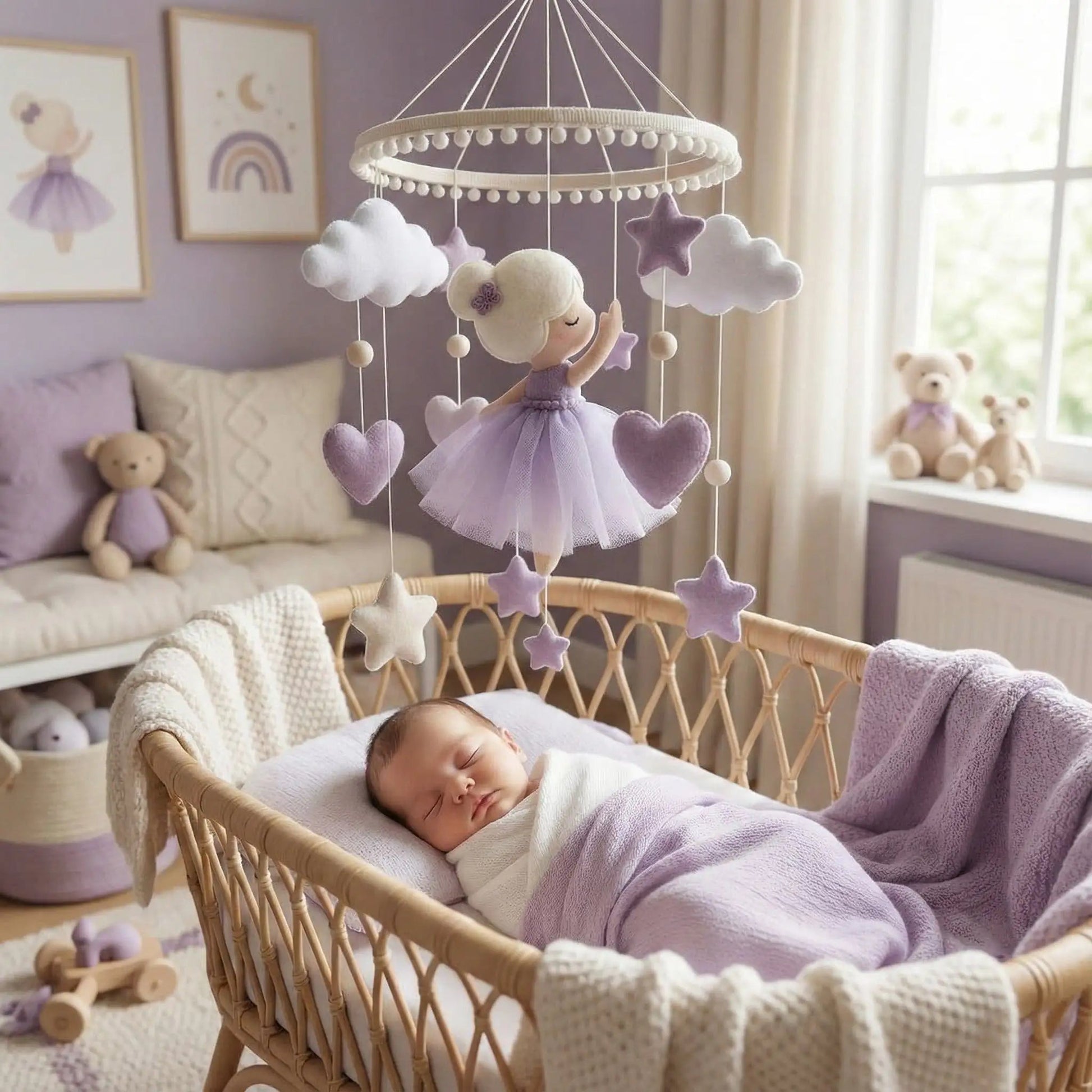 Mobile bébé - Éveil En Douceur Et Touche Décorative  royaumedebebeetmaman.com.com