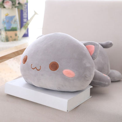 peluche chat oreiller de royaume de bebe et maman