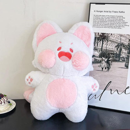 Peluche chat - Plat Rigolo Et Doux