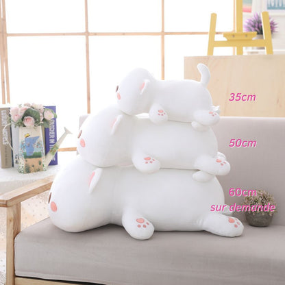 peluche chat oreiller de royaume de bebe et maman