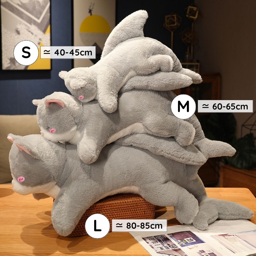 peluche chat de royaume de bebe et maman