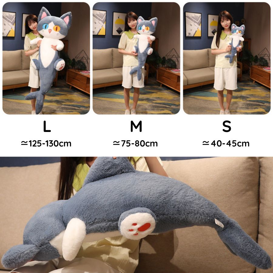 peluche chat de royaume de bebe  et maman