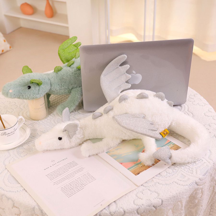 peluche dragon volant ailes pailletées magique royaumedebebeetmaman.com