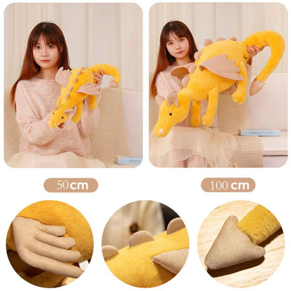 peluche dragon volant ailes pailletées magique royaumedebebeetmaman.com