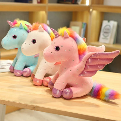 peluche licorne de royaume de bebe et maman 