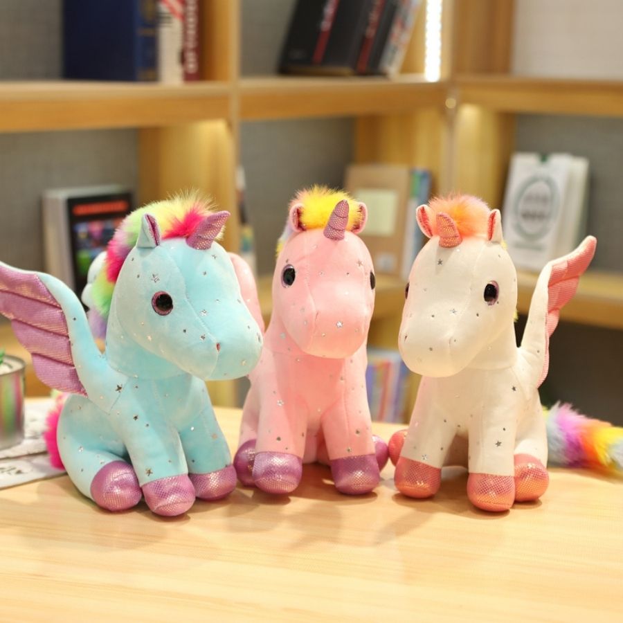 peluche licorne de royaume de bebe et maman 