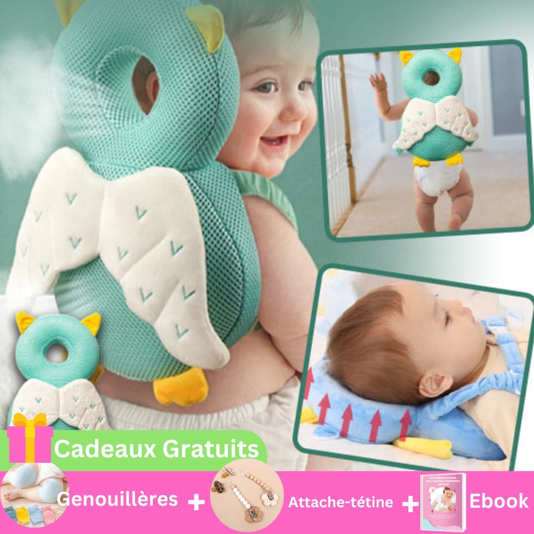 Peluche protectrice™| Sécurité bébé favorise autonomie et évite chutes - babymomsshop.com