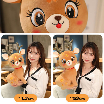 peluche renne de royaume de bebe et maman