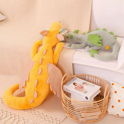 peluche dragon volant ailes pailletées magique royaumedebebeetmaman.com