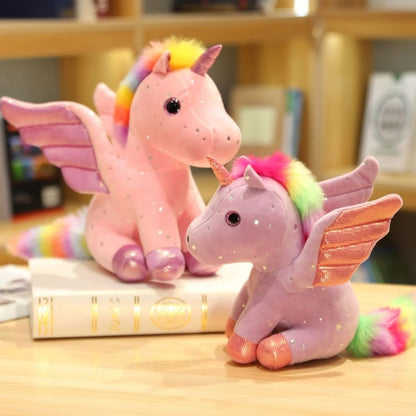 peluche licorne de royaume de bebe et maman 