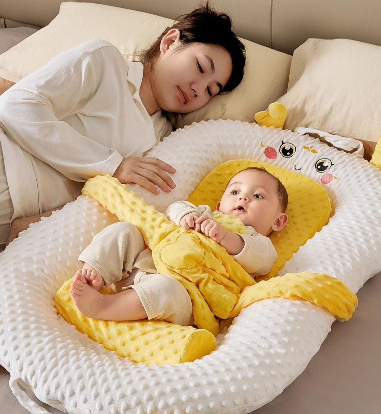 Réducteur de Lit Nid d'Ange Automatique - Bercement Intégré | Innovation  royaumedebebeetmaman.com.com