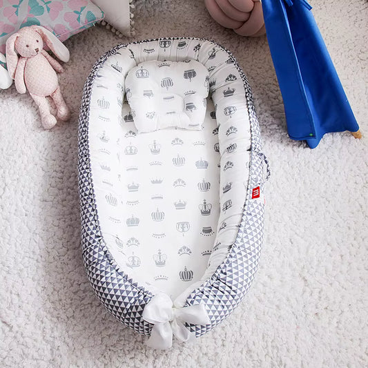 Réducteur de Lit Bébé Luxe - Collection Royale Premium  royaumedebebeetmaman.com.com
