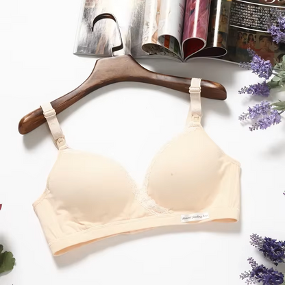 SOUTIEN GORGE D'ALLAITEMENT DENTELLE  EN COTON  royaumedebebeetmaman.com.com