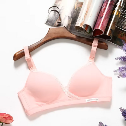 SOUTIEN GORGE D'ALLAITEMENT DENTELLE  EN COTON  royaumedebebeetmaman.com.com