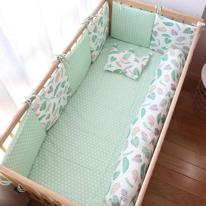 Tour de Lit Bébé Fille - Feuillage Douceur