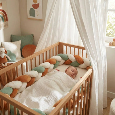 tresse de lit bebe de royaume de bebe et maman