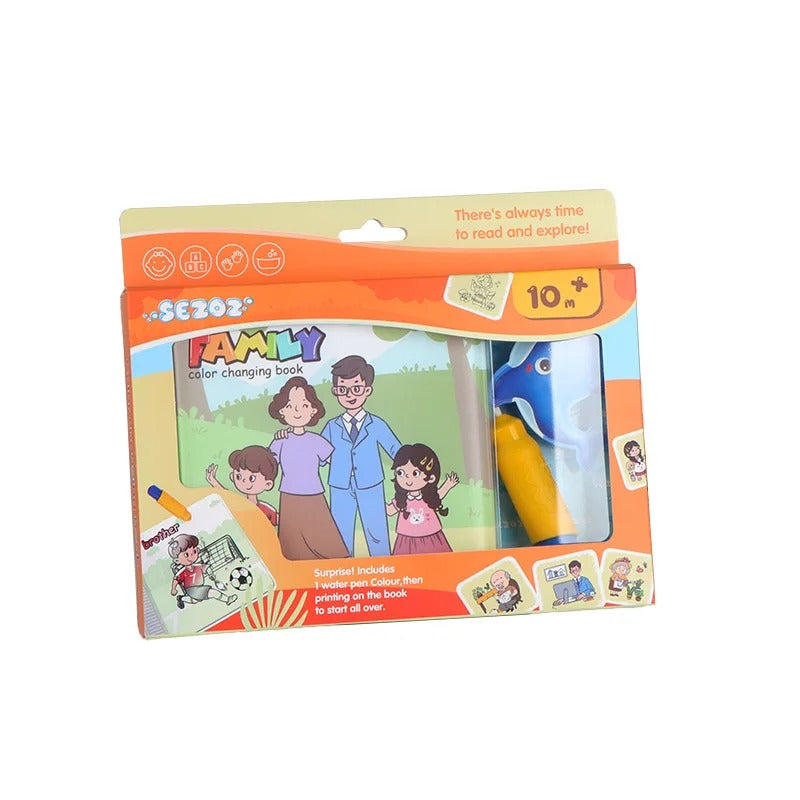 Coloriage Magique | MagicBook™  royaumedebebeetmaman.com.com Famille Heureuse