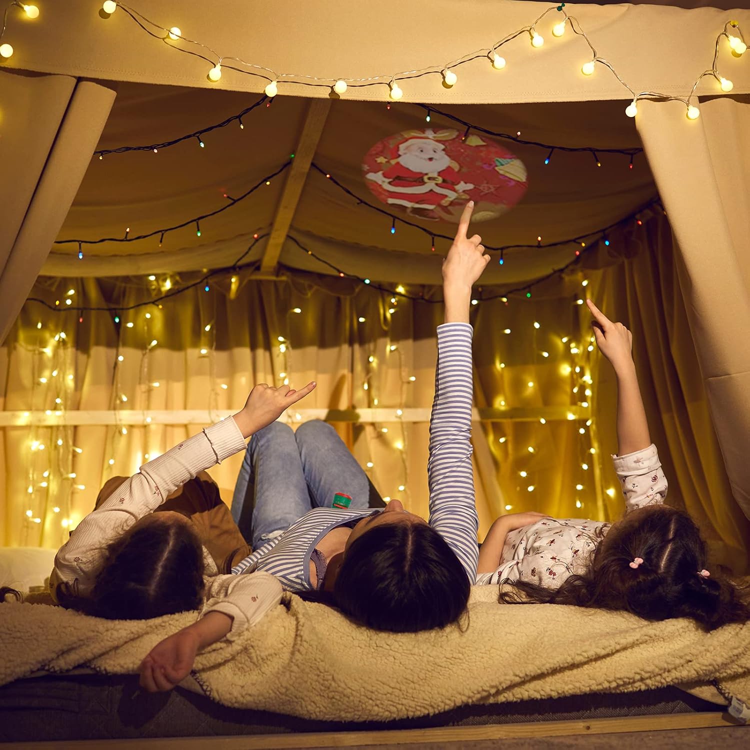 Lampe Projecteur Enfant Noël - MagicNight  royaumedebebeetmaman.com.com